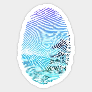 Fuji Fingerprint Sticker